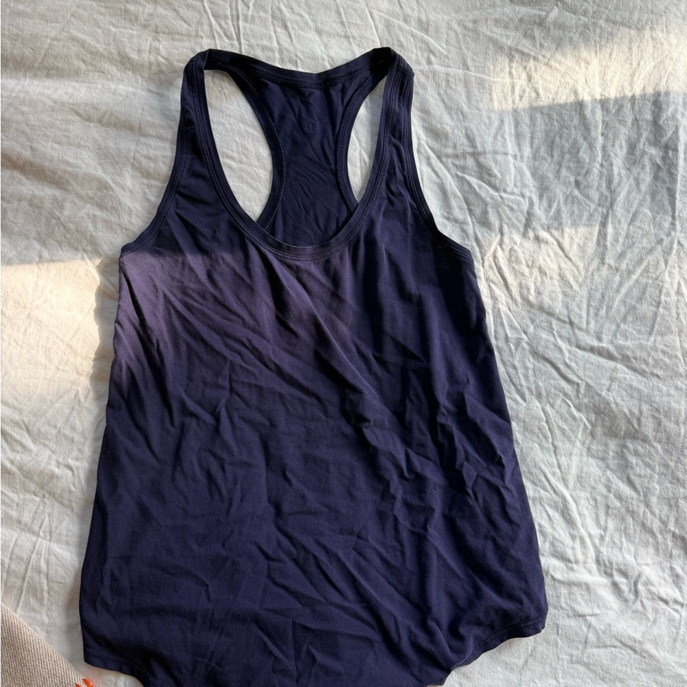 Lululemon Athletica Deep Blue Tank Top